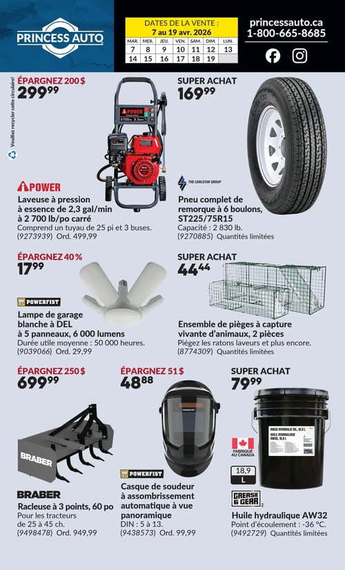 Circulaire Princess Auto - Page 2