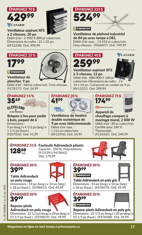 Circulaire Princess Auto - Page 23