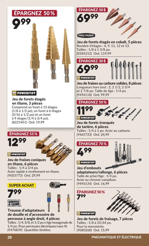 Circulaire Princess Auto - Page 33