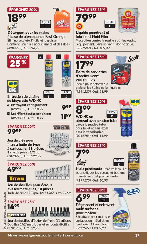 Circulaire Princess Auto - Page 42