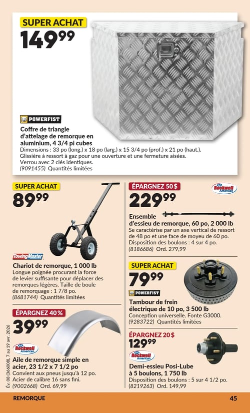 Circulaire Princess Auto - Page 50