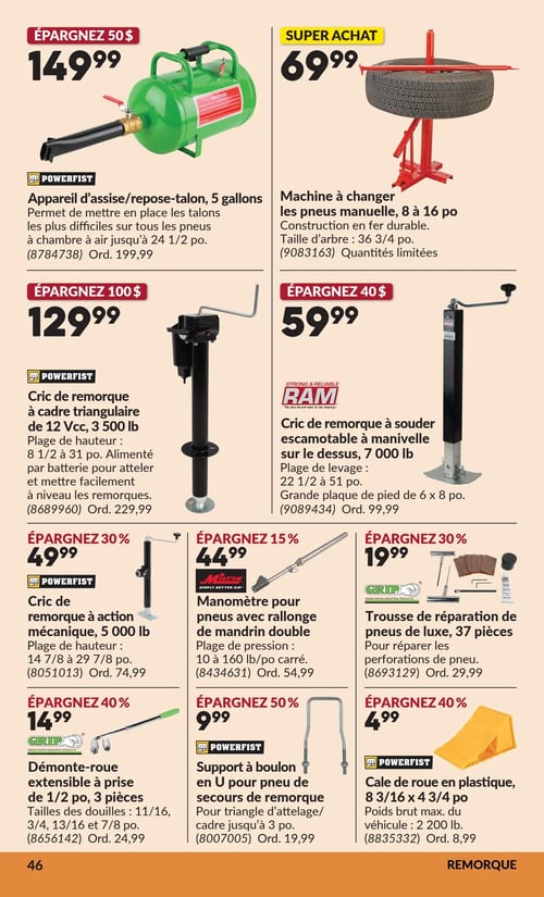 Circulaire Princess Auto - Page 51