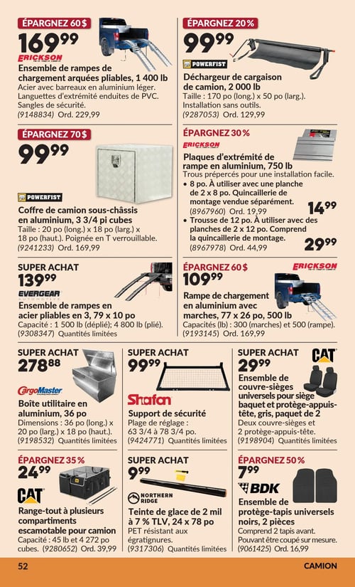 Circulaire Princess Auto - Page 57