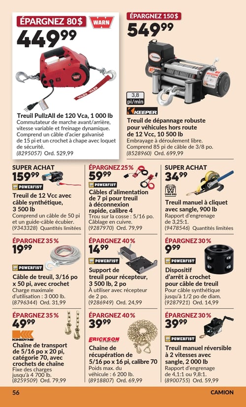 Circulaire Princess Auto - Page 61