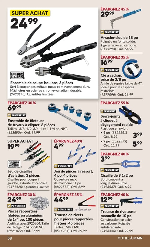 Circulaire Princess Auto - Page 64