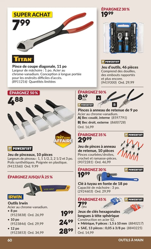 Circulaire Princess Auto - Page 66