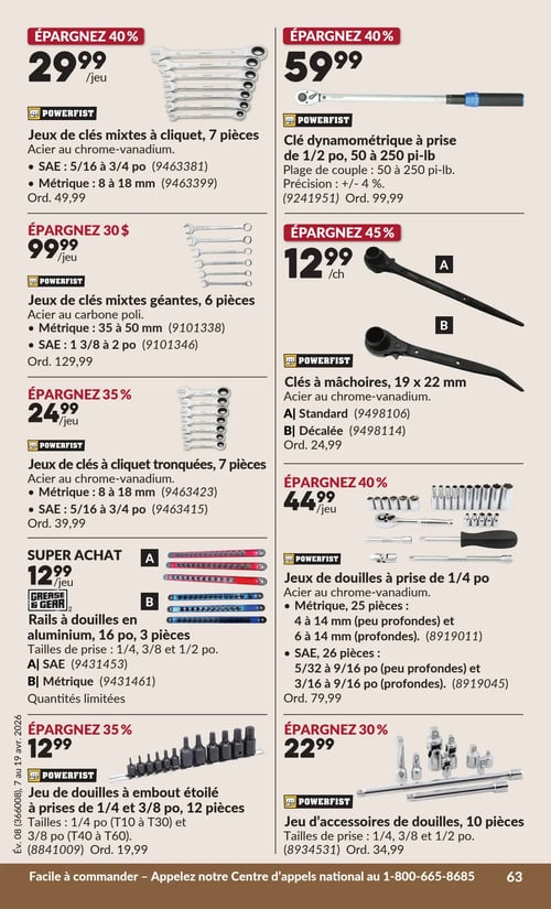 Circulaire Princess Auto - Page 69