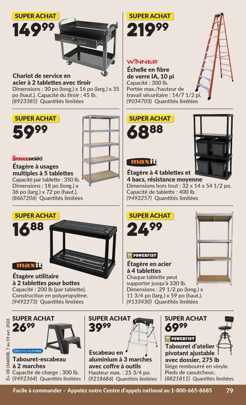 Circulaire Princess Auto - Page 85