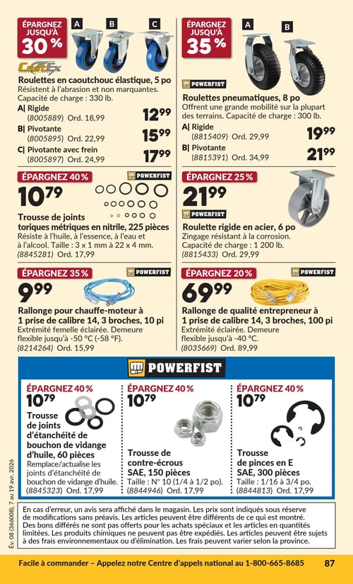 Circulaire Princess Auto - Page 93