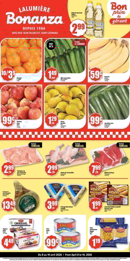 Circulaire Bonanza - Page 1