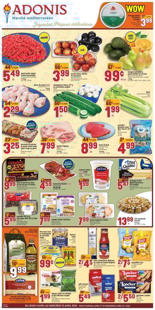 Circulaire Adonis - Page 1