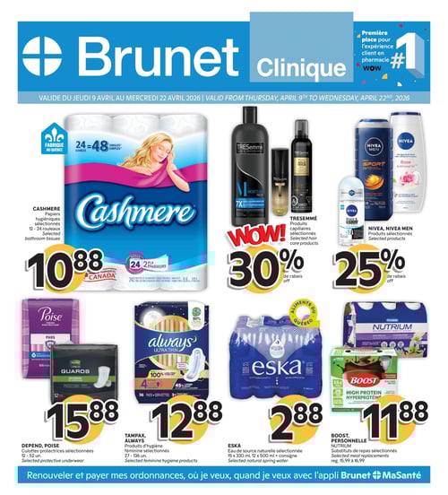 Circulaire Brunet - Clinique - Page 1