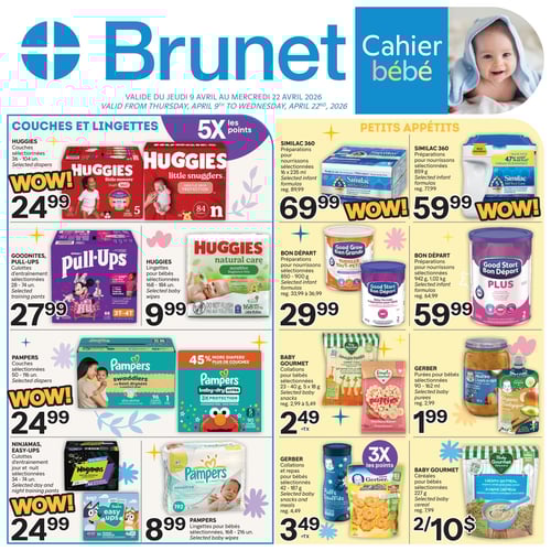 Circulaire Brunet - Cahier bébé - Page 1