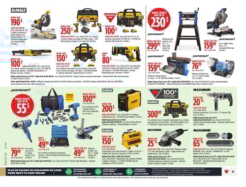 Circulaire Canadian Tire - Page 27