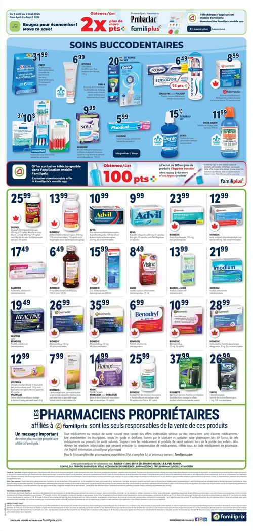 Circulaire Familiprix - Santé - Page 3