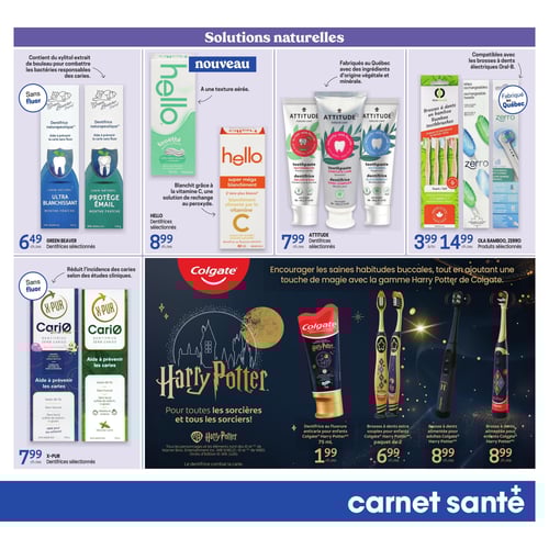 Circulaire Uniprix - Carnet Santé - Page 3