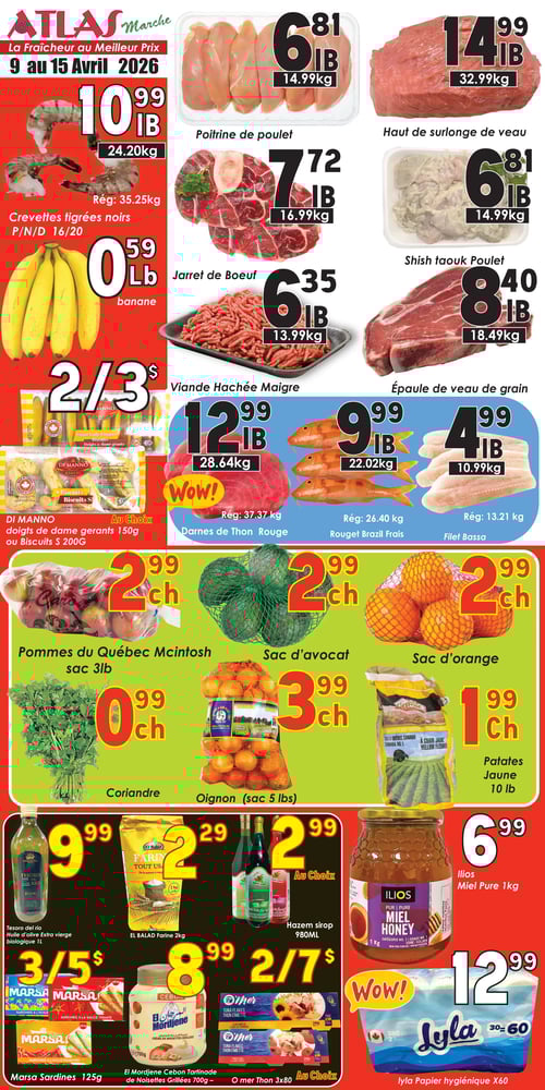 Circulaire Marché Atlas - Page 1