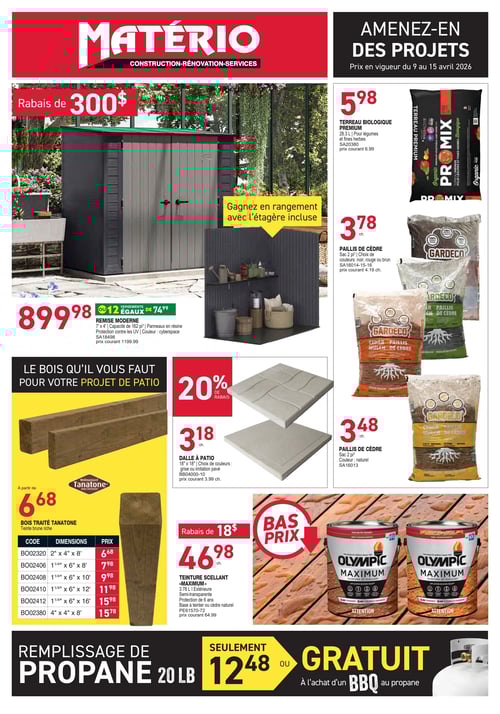 Circulaire Matério - Page 1