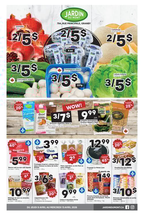 Circulaire Jardin du Mont - Page 1