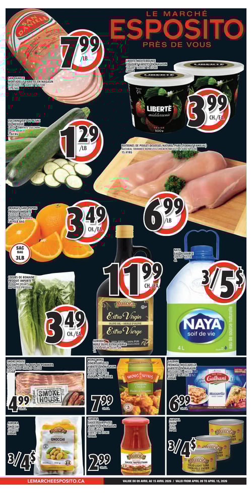 Circulaire Le Marché Esposito - Page 1