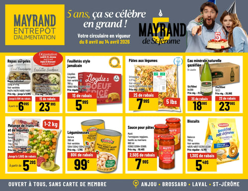 Circulaire Mayrand Entrepôt D'alimentation - Page 4
