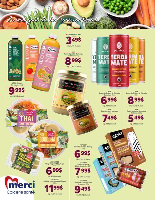 Circulaire Les Aliments Merci Épiceries Santé - Page 2