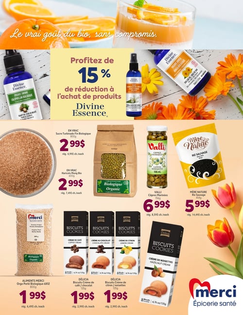 Circulaire Les Aliments Merci Épiceries Santé - Page 3