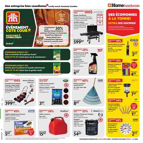 Circulaire Home Hardware - Page 1