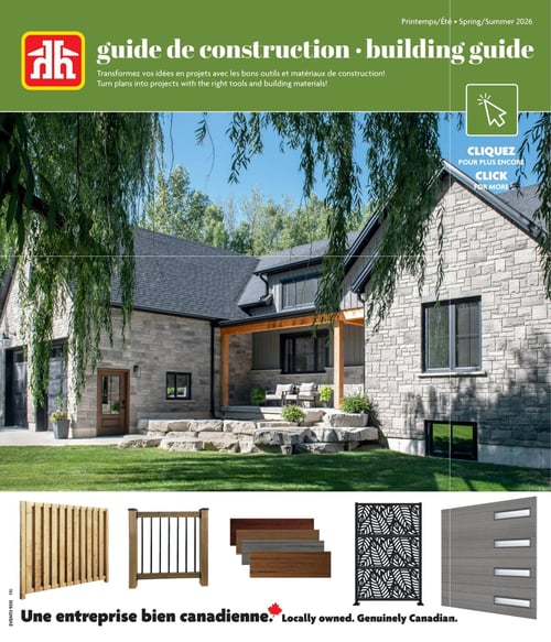 Circulaire Home Hardware - Guide de construction - Page 1
