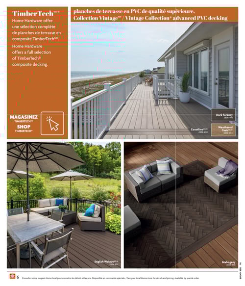 Circulaire Home Hardware - Guide de construction - Page 6