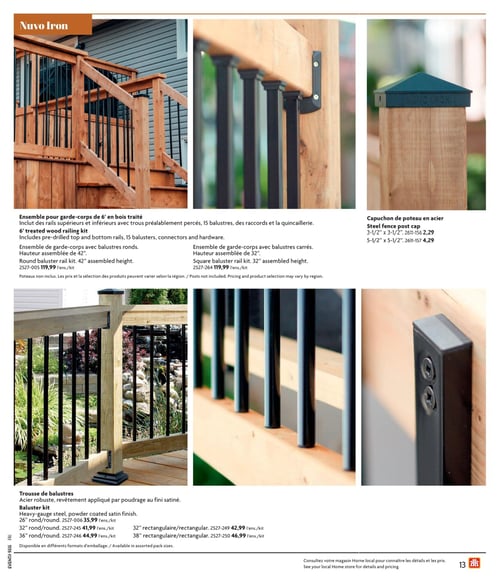 Circulaire Home Hardware - Guide de construction - Page 13