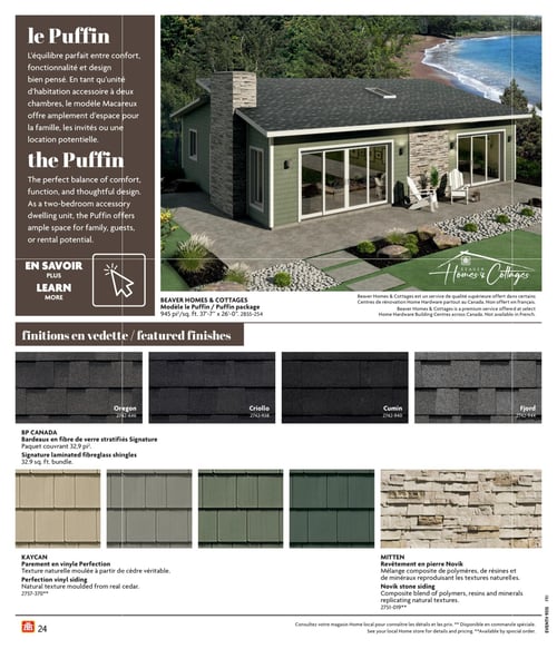 Circulaire Home Hardware - Guide de construction - Page 24
