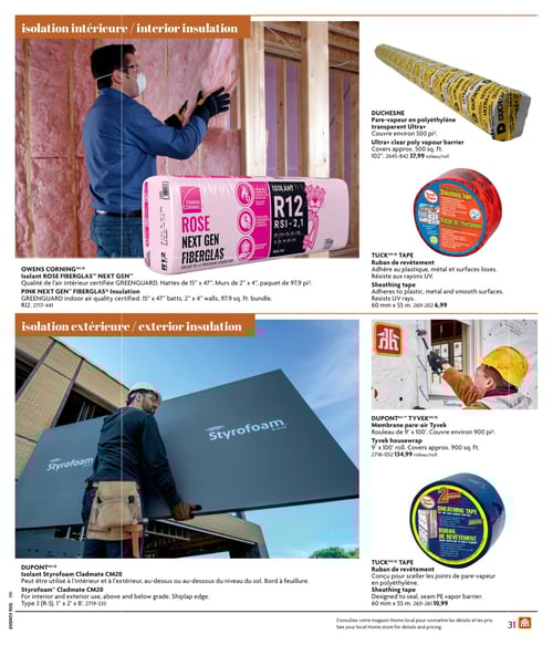 Circulaire Home Hardware - Guide de construction - Page 31