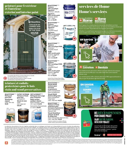 Circulaire Home Hardware - Guide de construction - Page 36