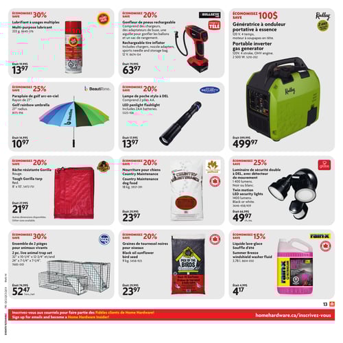Circulaire Home Hardware - Centre de Rénovation - Page 14
