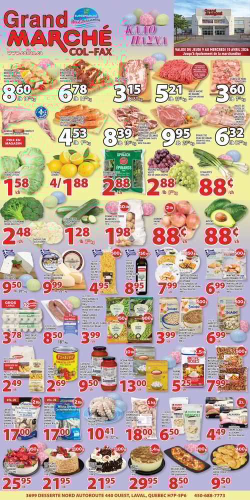 Circulaire Grand Marché Laval - Page 1