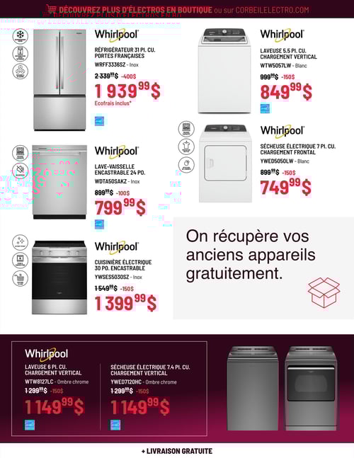 Circulaire Corbeil Électroménagers - Page 2