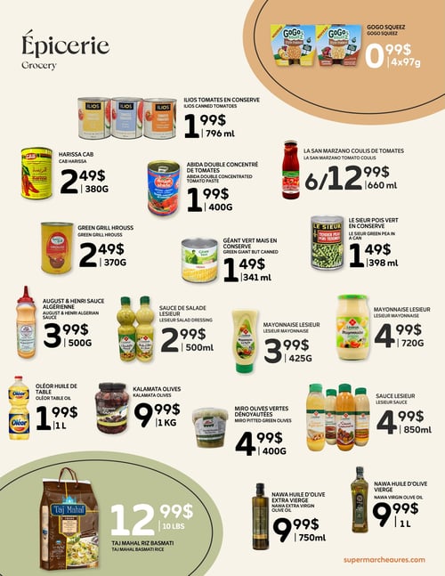 Circulaire Aurès - Supermarché maghrébin - Page 3