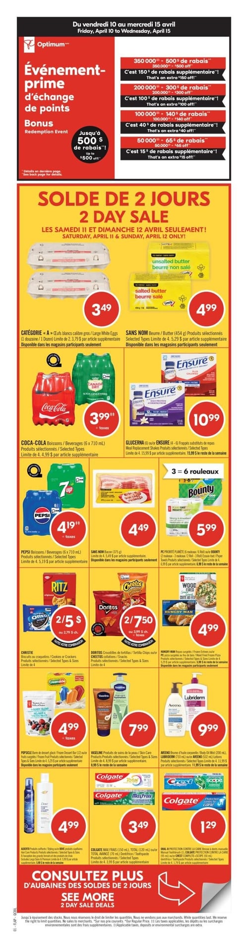 Circulaire Pharmaprix - Page 1