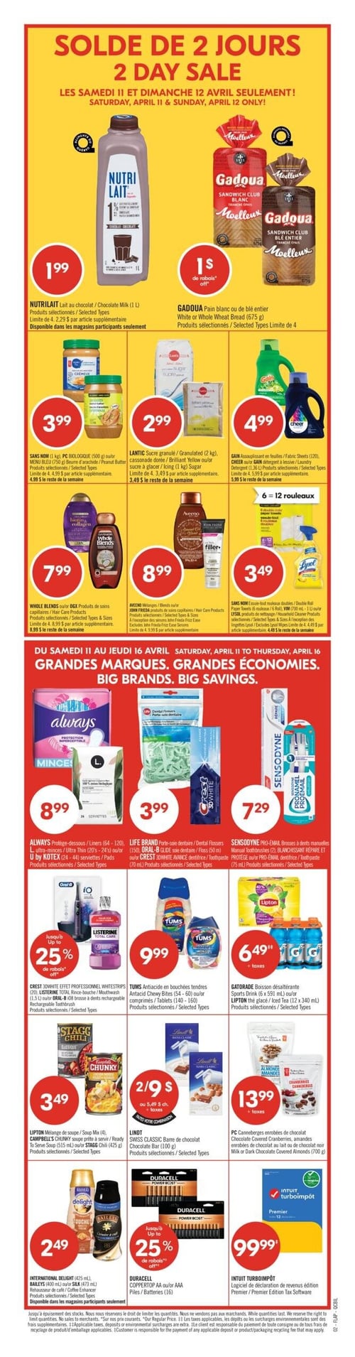 Circulaire Pharmaprix - Page 2