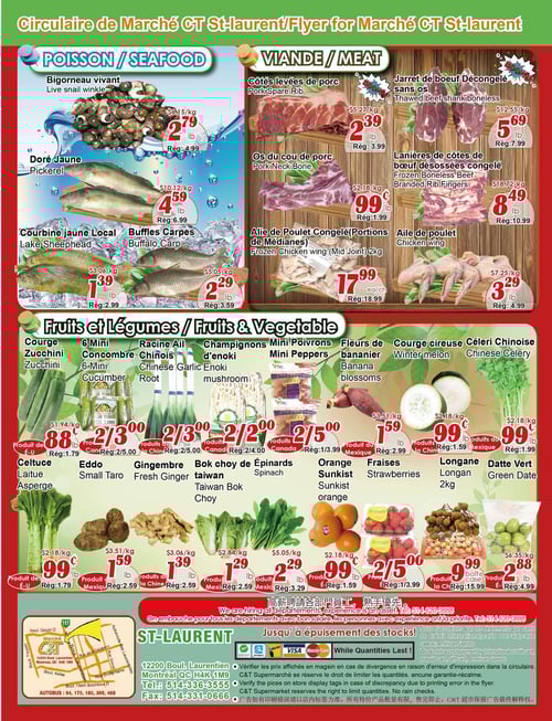 Circulaire Marché C & T - St-Laurent - Page 1