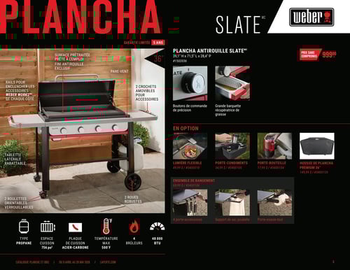 Circulaire Laferté - Catalogue Plancha et BBQ 2026 - Page 3