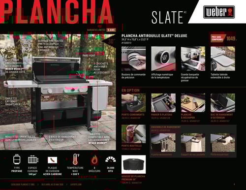Circulaire Laferté - Catalogue Plancha et BBQ 2026 - Page 4