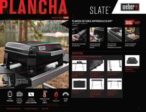 Circulaire Laferté - Catalogue Plancha et BBQ 2026 - Page 8