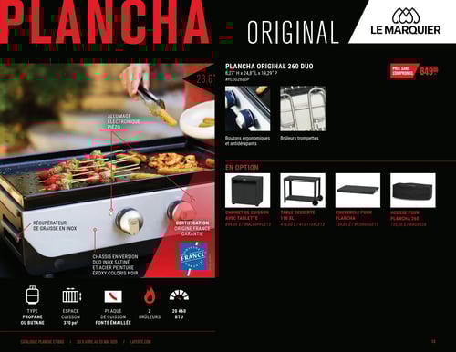 Circulaire Laferté - Catalogue Plancha et BBQ 2026 - Page 13
