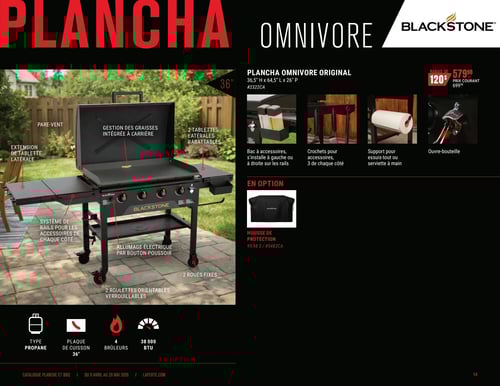 Circulaire Laferté - Catalogue Plancha et BBQ 2026 - Page 14
