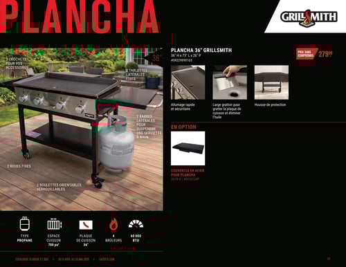 Circulaire Laferté - Catalogue Plancha et BBQ 2026 - Page 17