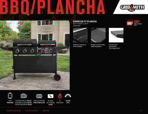 Circulaire Laferté - Catalogue Plancha et BBQ 2026 - Page 18