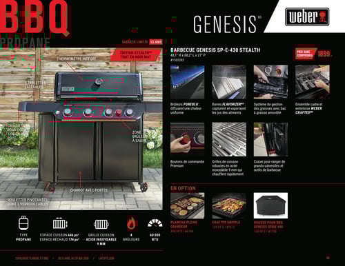 Circulaire Laferté - Catalogue Plancha et BBQ 2026 - Page 20