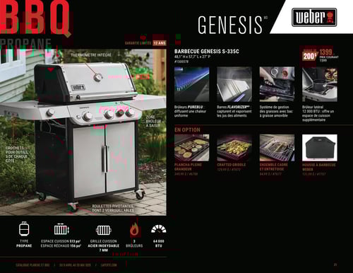 Circulaire Laferté - Catalogue Plancha et BBQ 2026 - Page 21